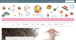 Desktop Screenshot of konfetti-kids.com